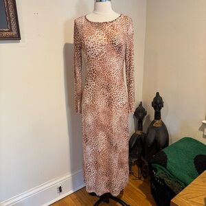 Leopard print maxi dress - Vince Camuto